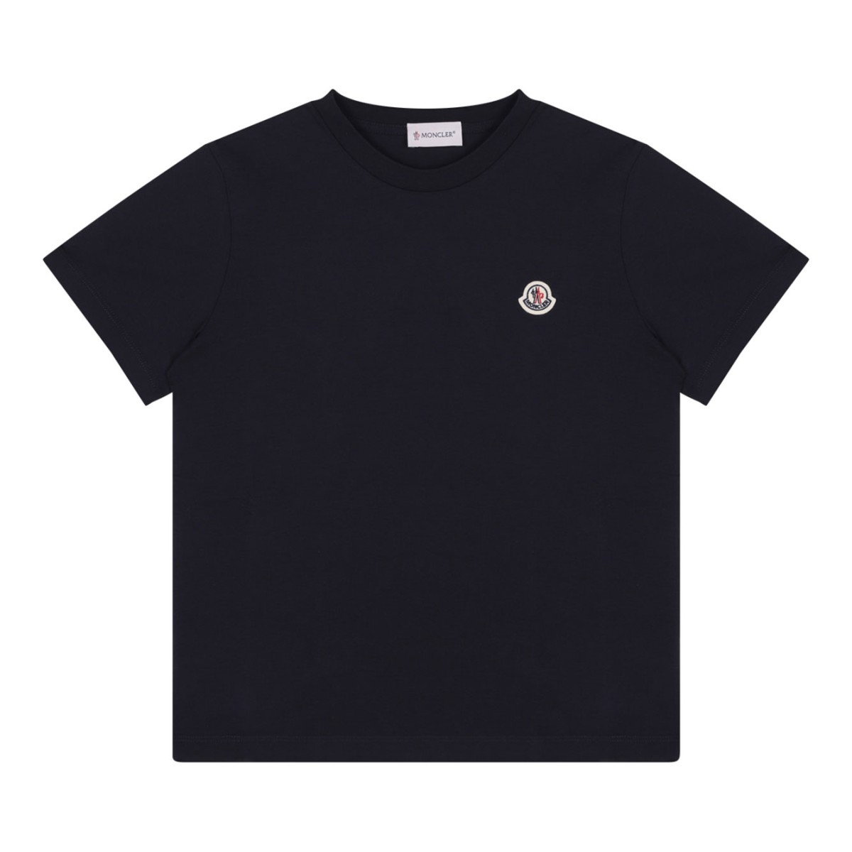 Black, White and Navy Logo-Patch T-Shirt (Pack Of Three).