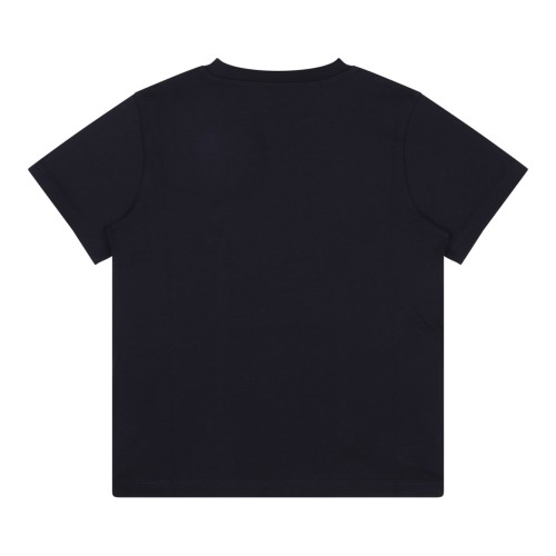 Black, White and Navy Logo-Patch T-Shirt (Pack Of Three).