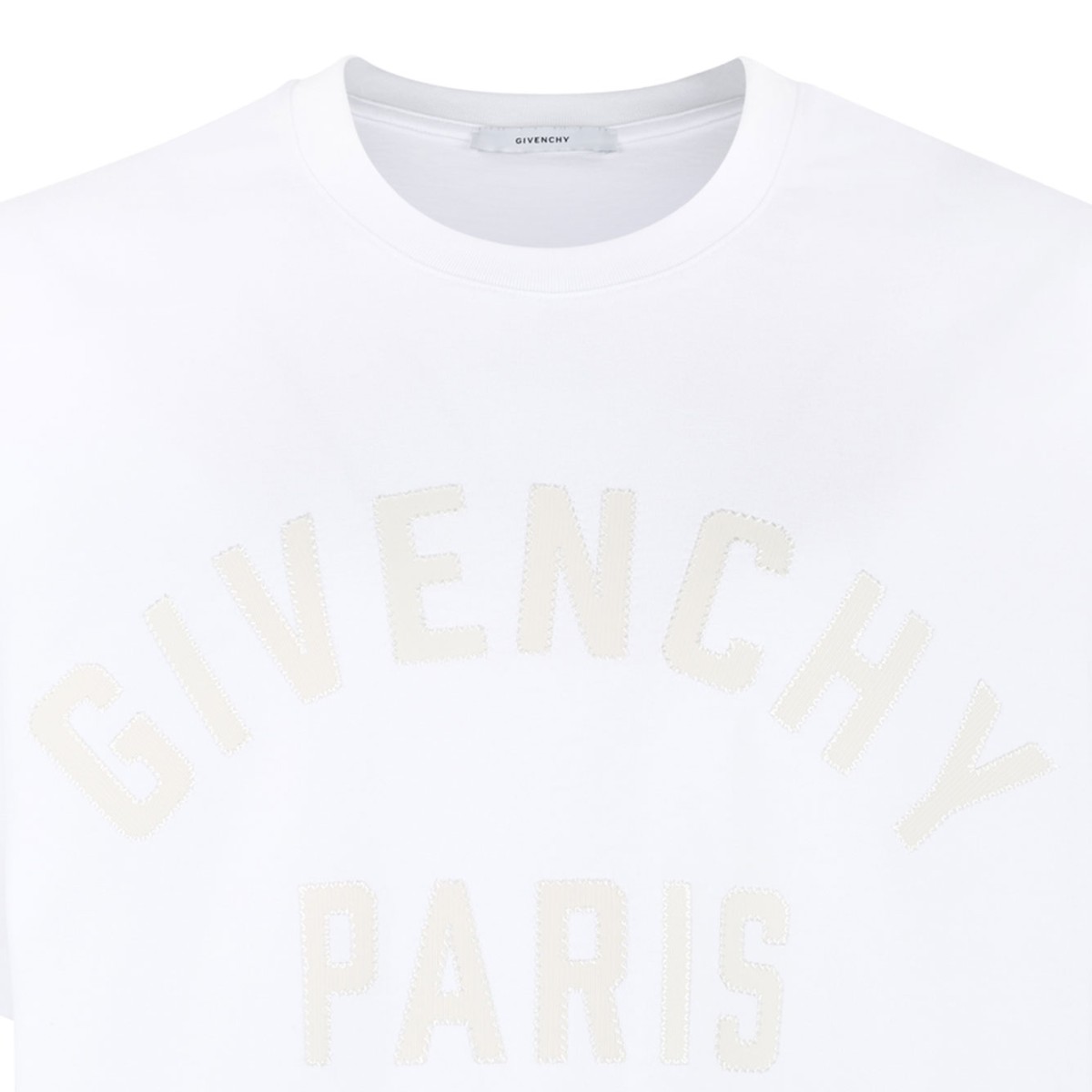 White Logo-Print T-Shirt