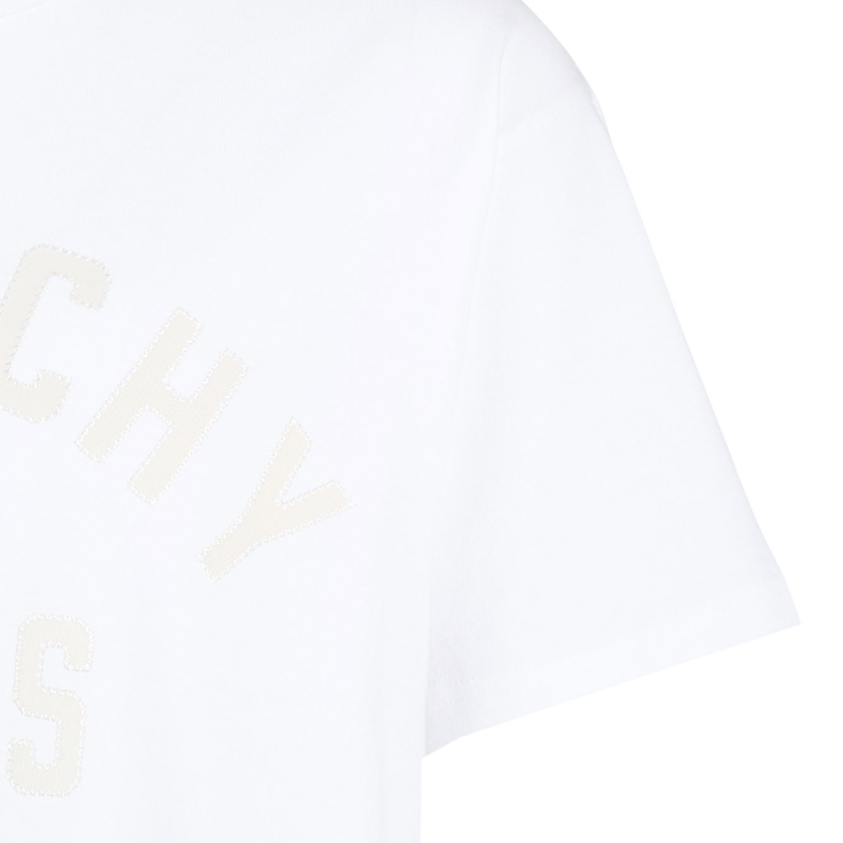 White Logo-Print T-Shirt