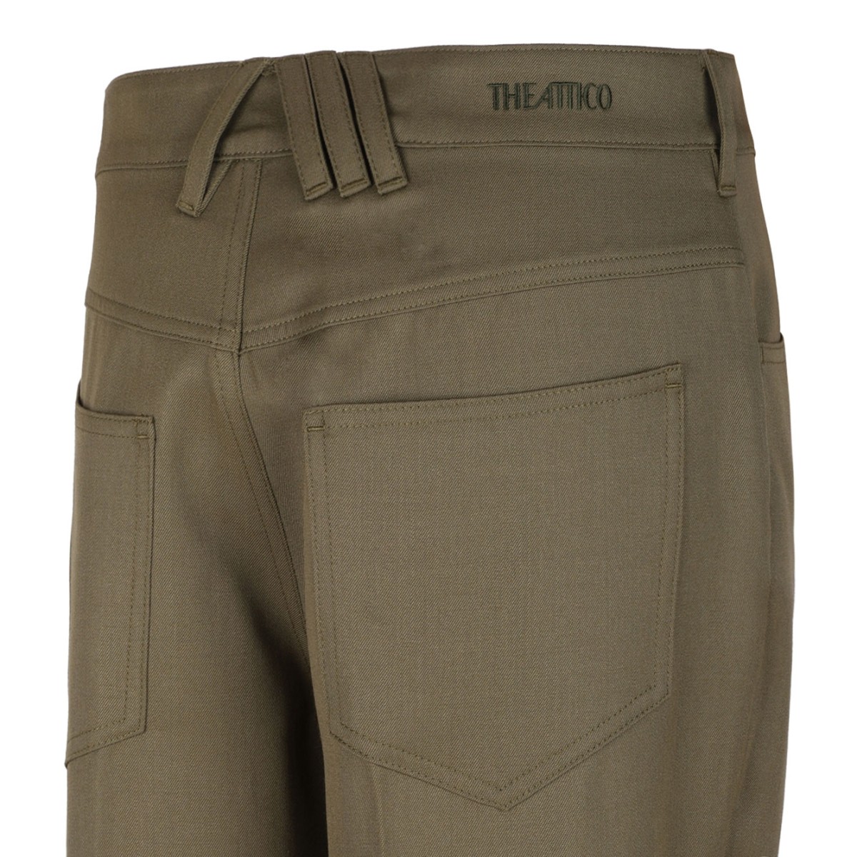 Military Green Long Pants