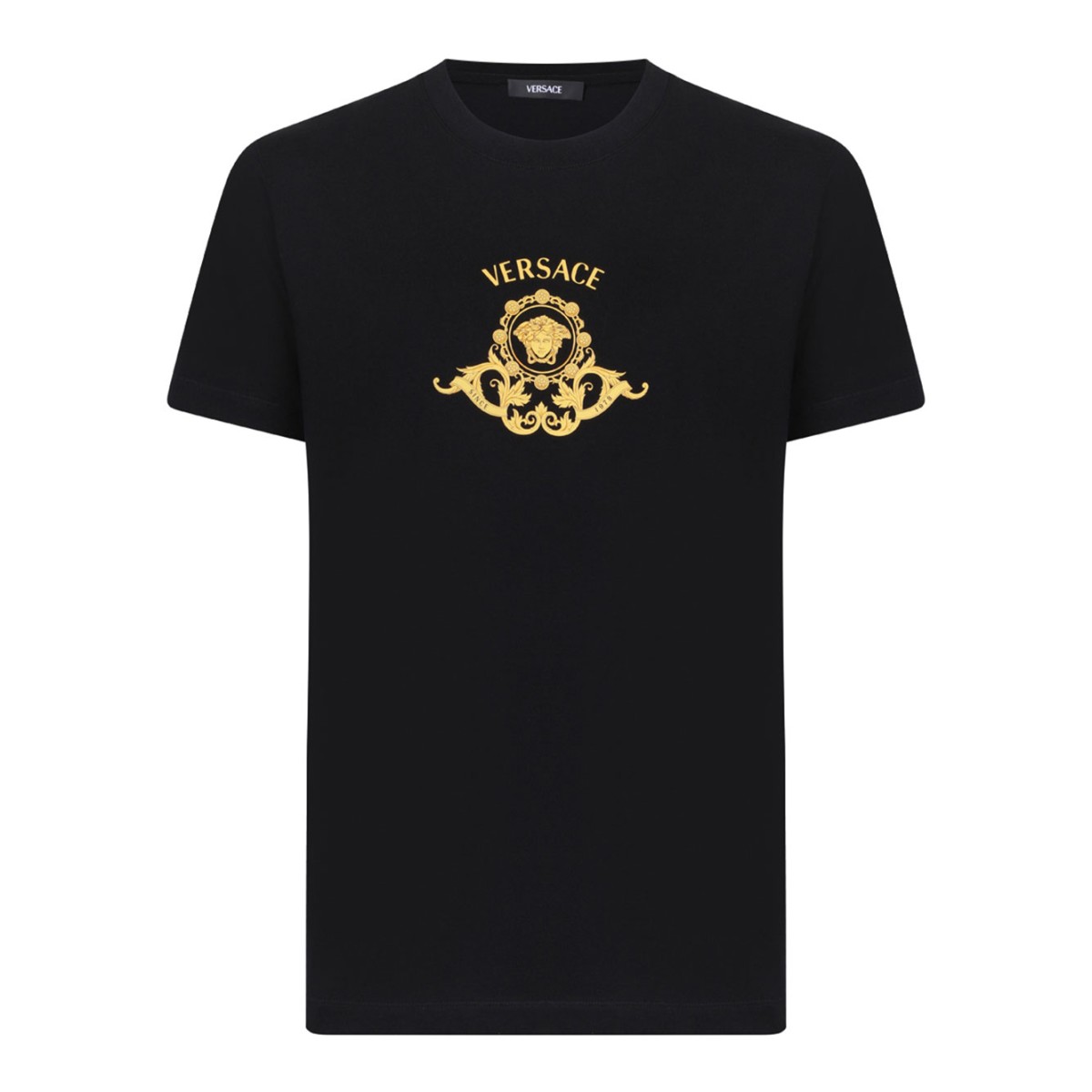Black Hall Of Heroes Crest T-Shirt