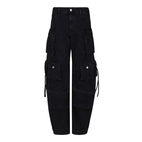 Black Fern Fade Long Pants