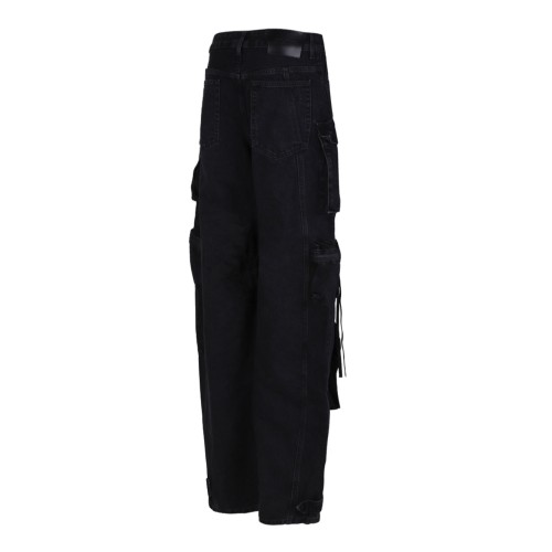 Black Fern Fade Long Pants
