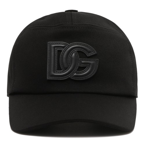 Black Cotton Drill Baseball Cap