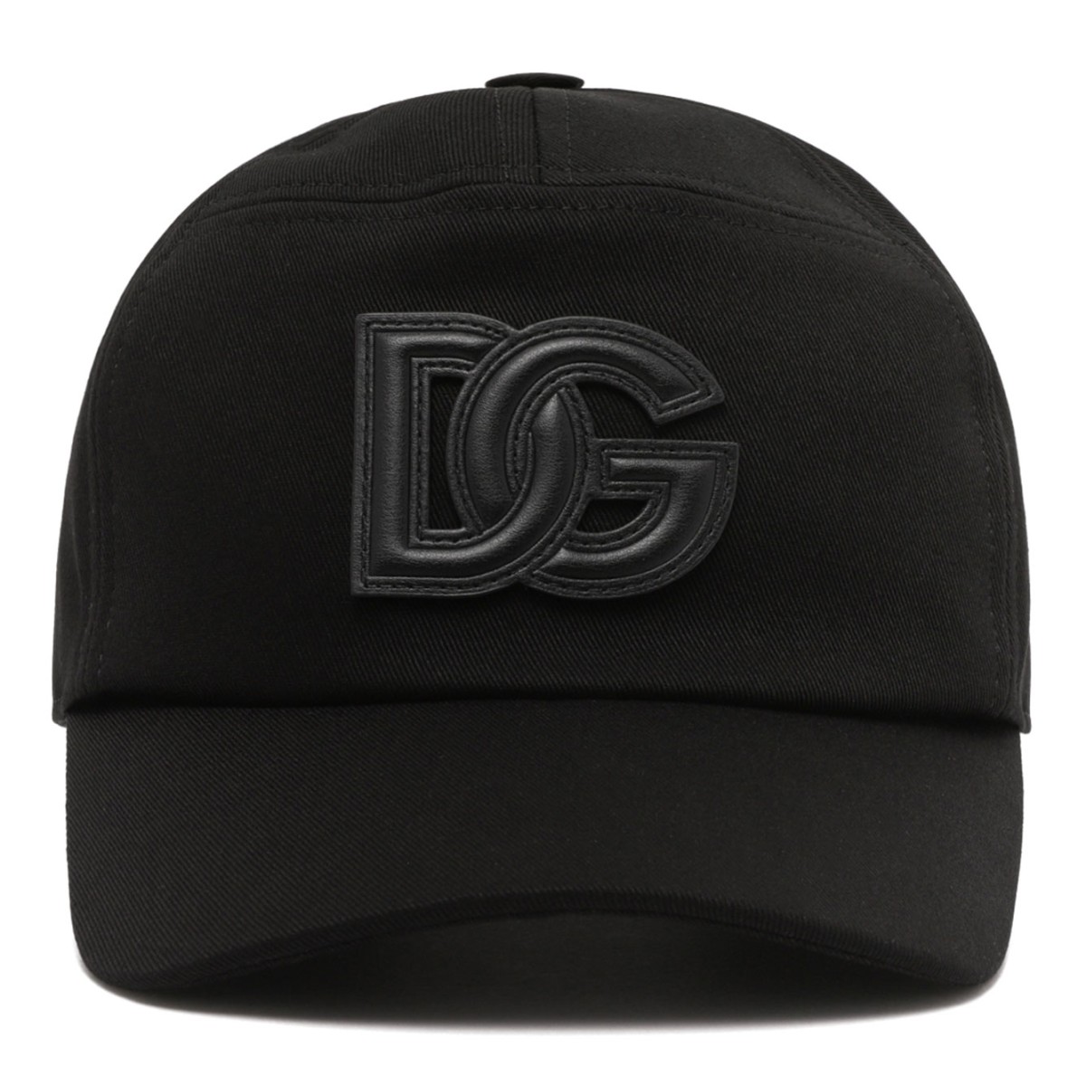 Black Cotton Drill Baseball Cap