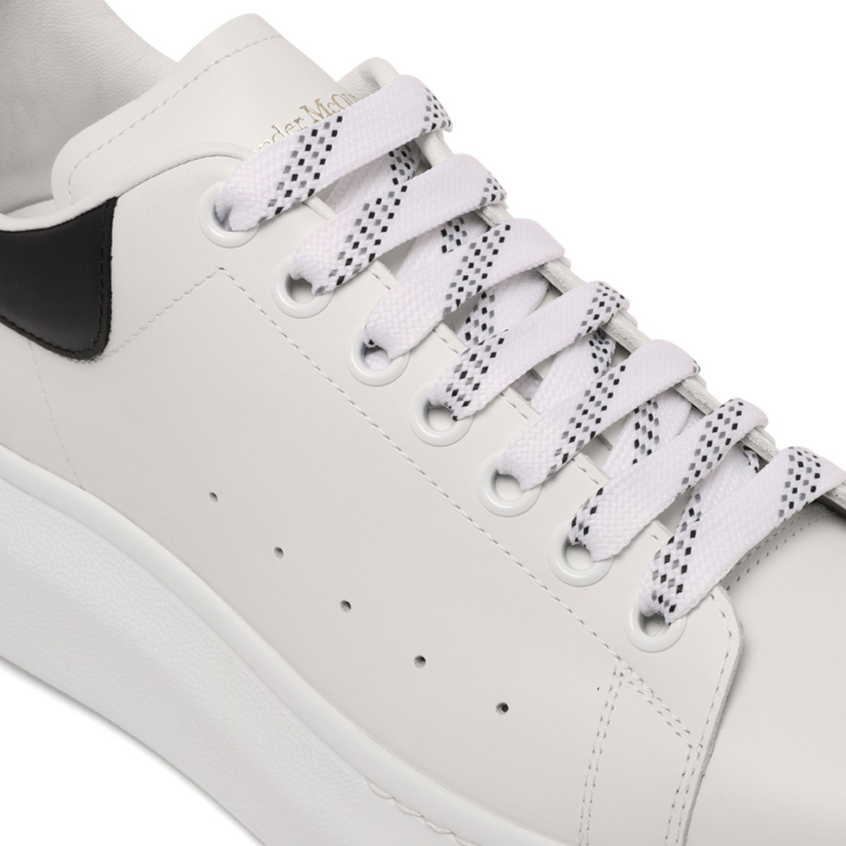 White and Black Oversized Sneaker