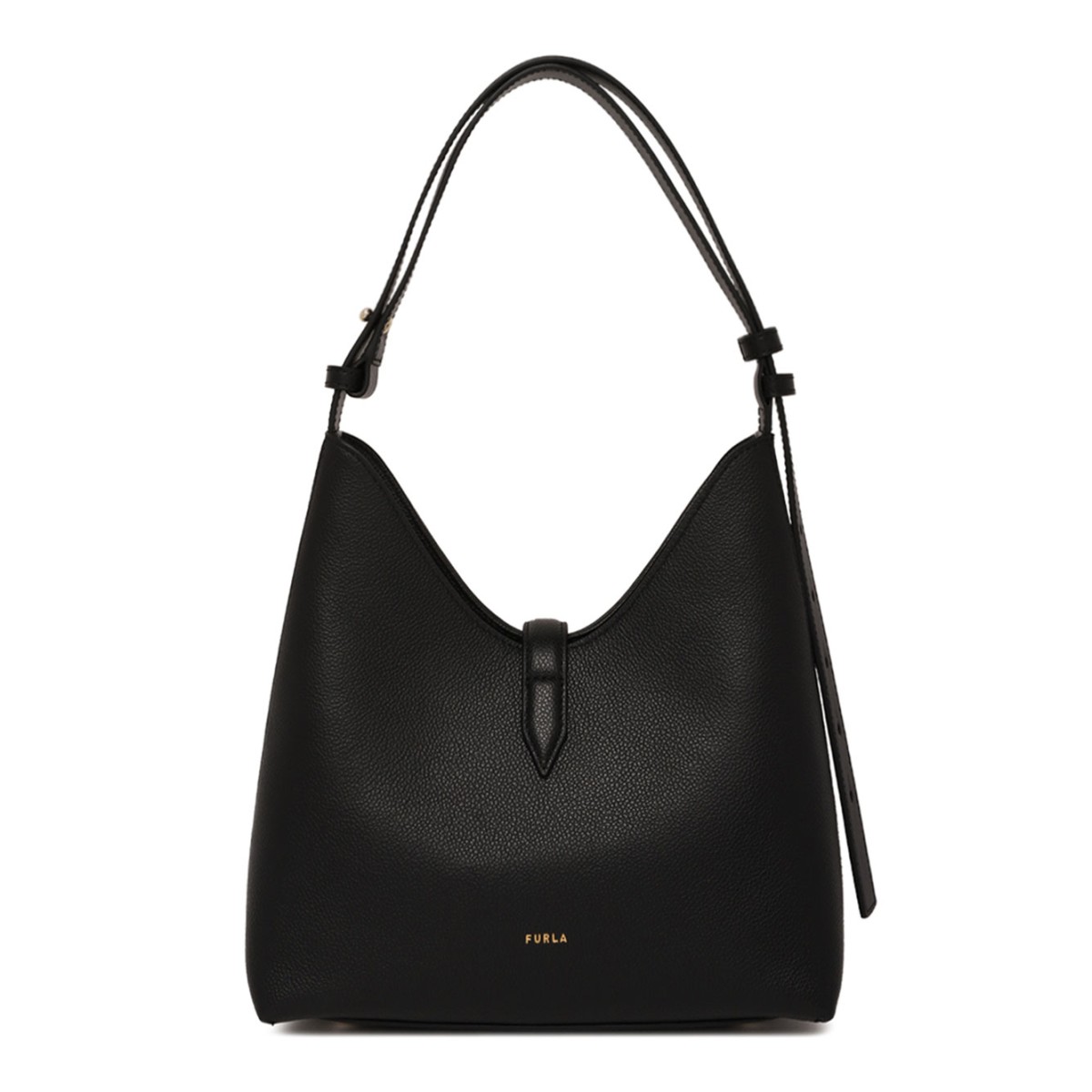 Black Goccia Shoulder Bag S