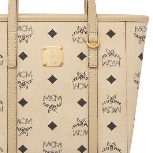 Beige Mini Toni Shopper Bag