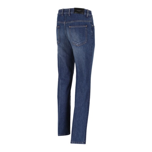 Shadow Washed Jeans With Crease Effect