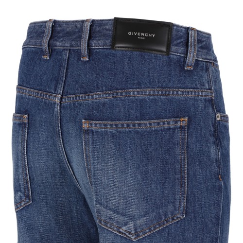 Shadow Washed Jeans With Crease Effect