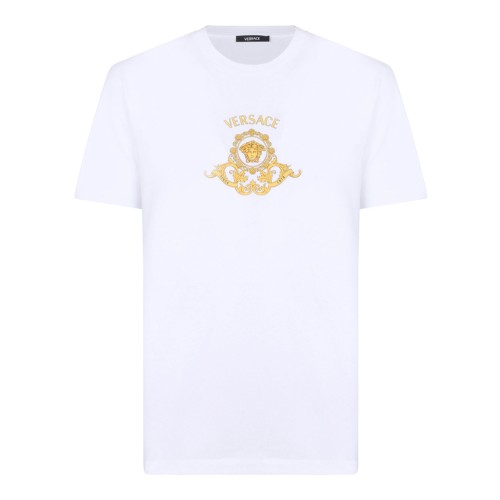 Optical White Hall Of Heroes Crest T-Shirt