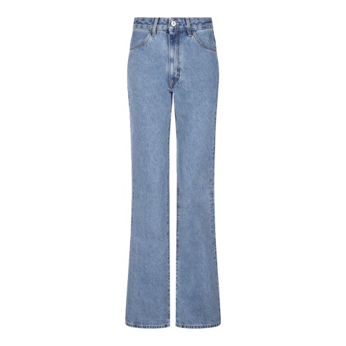 Sky Blue Flared Jeans