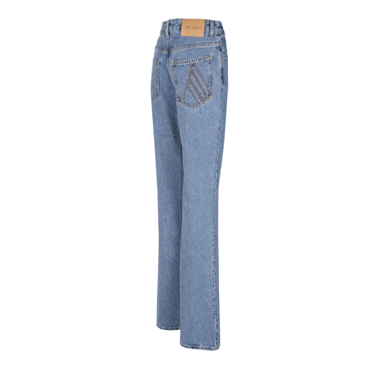 Sky Blue Flared Jeans