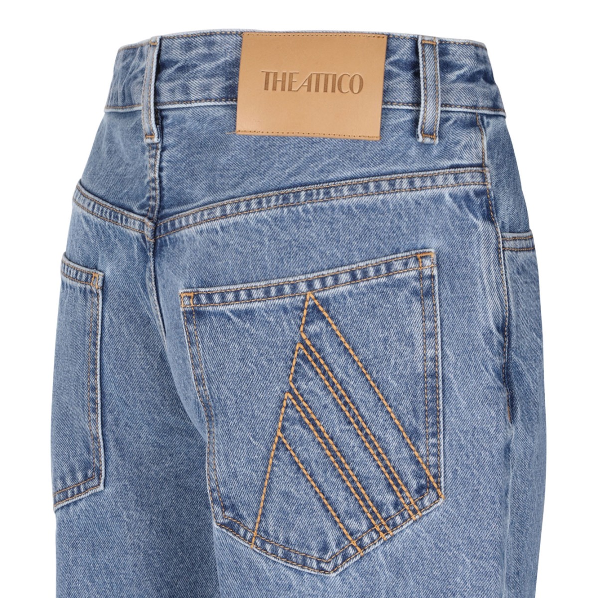 Sky Blue Flared Jeans