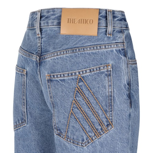 Sky Blue Flared Jeans