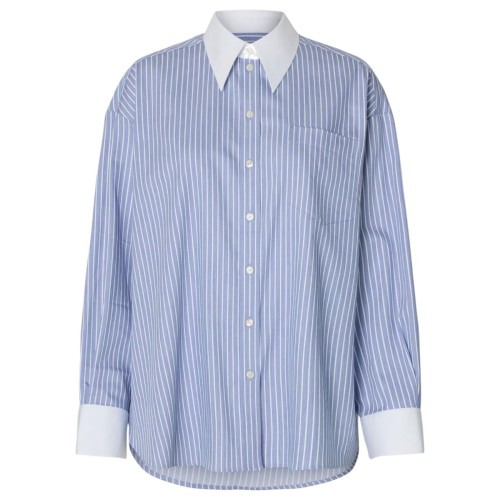 Dusty Blue Long Sleeved Shirt