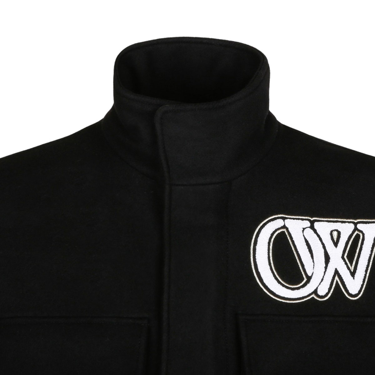 Black Phase Varsity Jacket