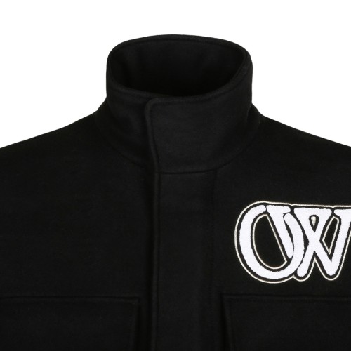 Black Phase Varsity Jacket
