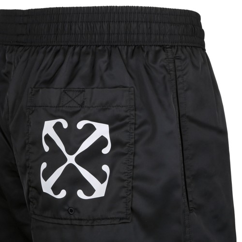Black Arr Surfer Swim Shorts
