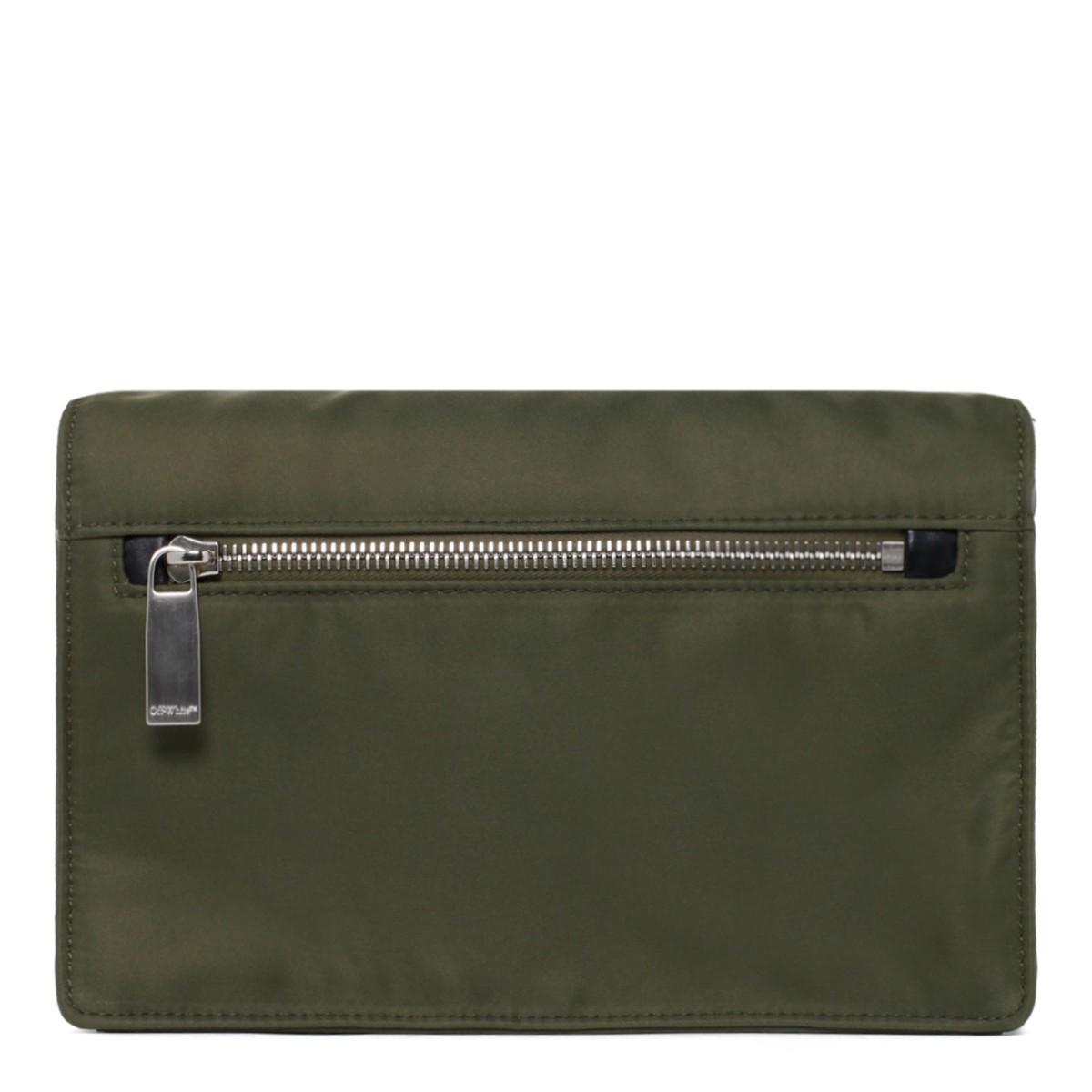 Military Green Jitney 1.4 Shoulder Bag