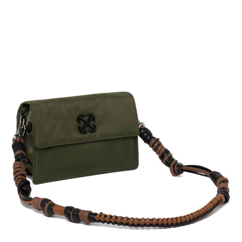 Military Green Jitney 1.4 Shoulder Bag