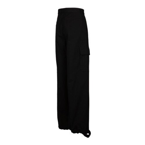 Black Wide Leg Trousers