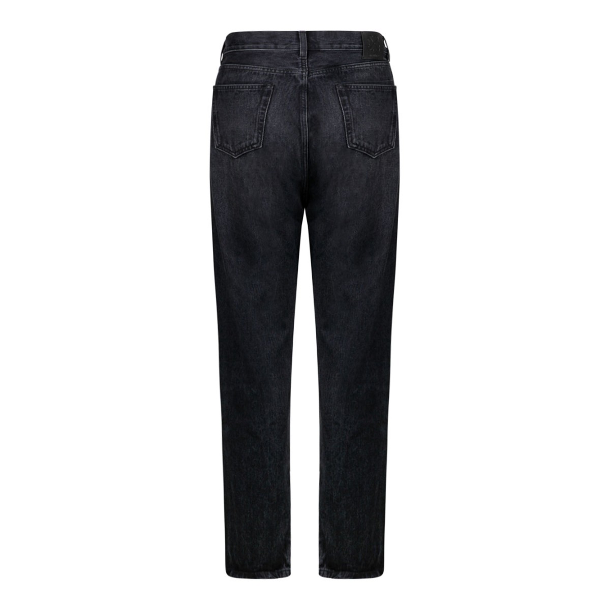 Off White Black Straight Jeans