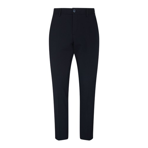 Navy Blue Slim Pants
