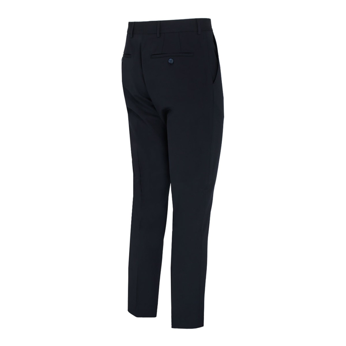 Navy Blue Slim Pants