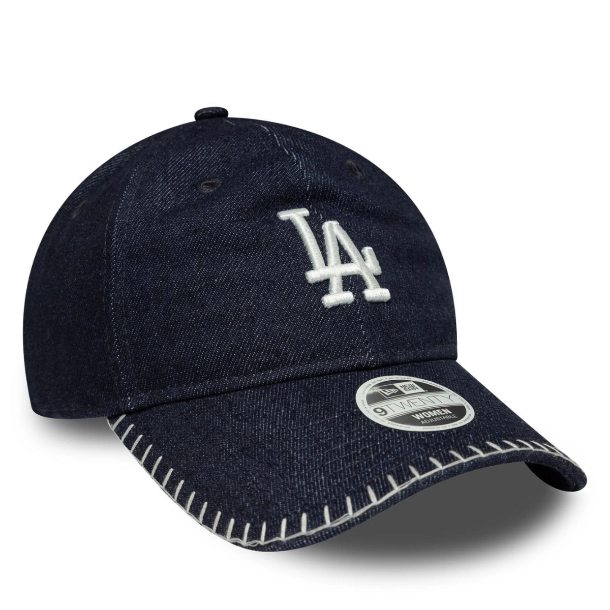 Navy Blue 9TWENTY LA Dodgers MLB Denim Stitch