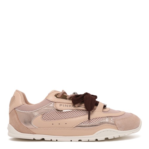 Yulia Sneakers In Mesh With Suede Inserts