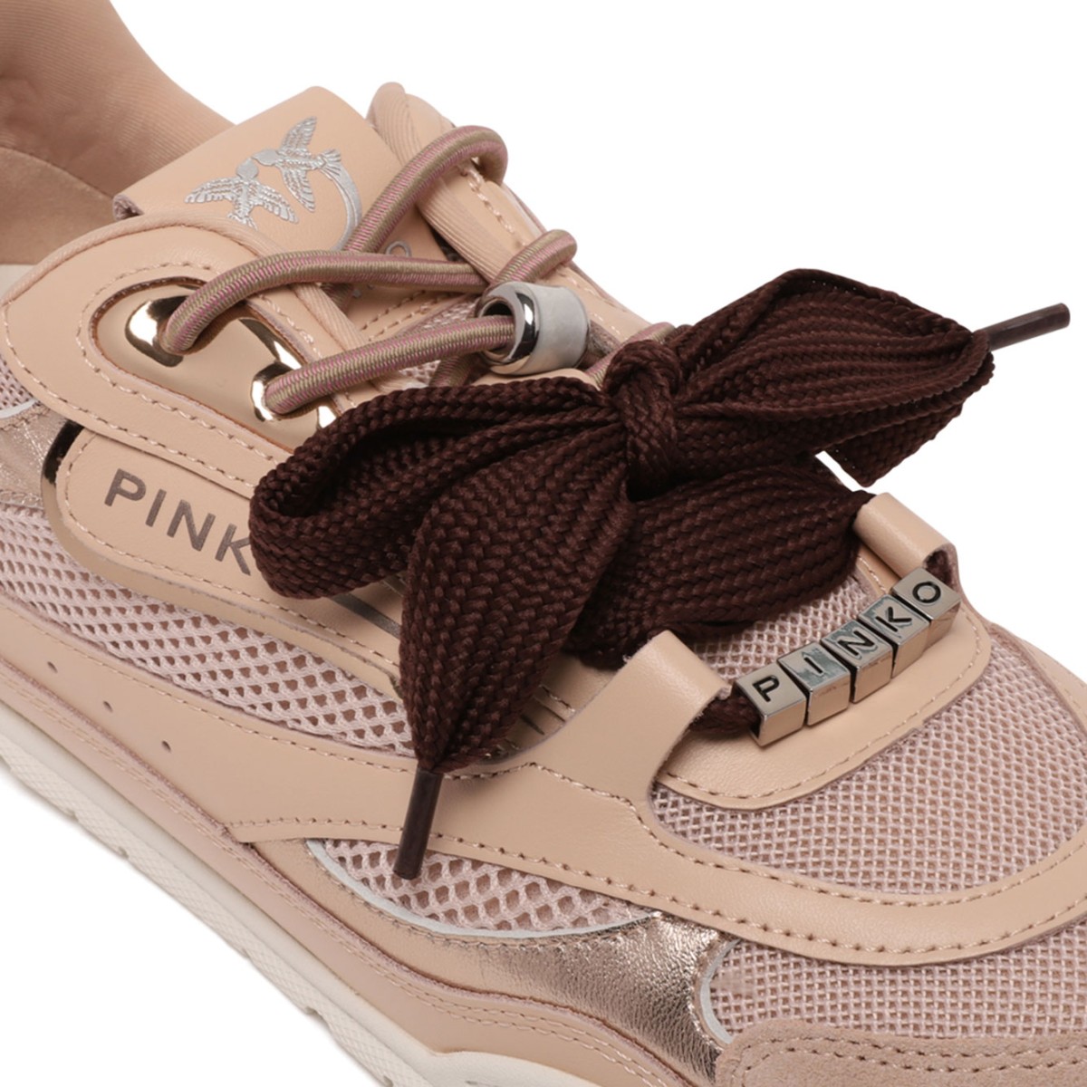 Yulia Sneakers In Mesh With Suede Inserts