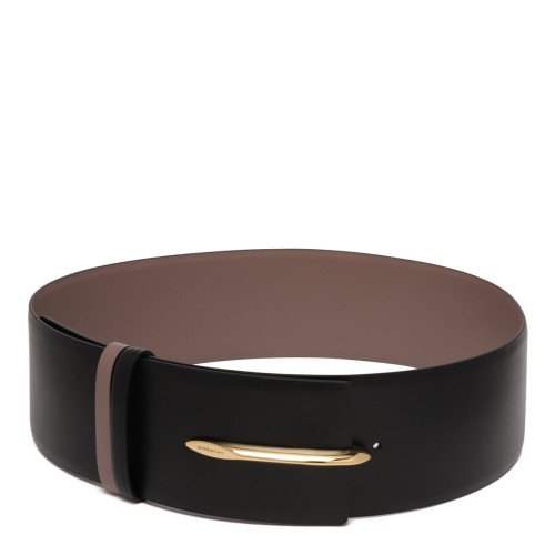 Black Pinch Reversible Leather Belt