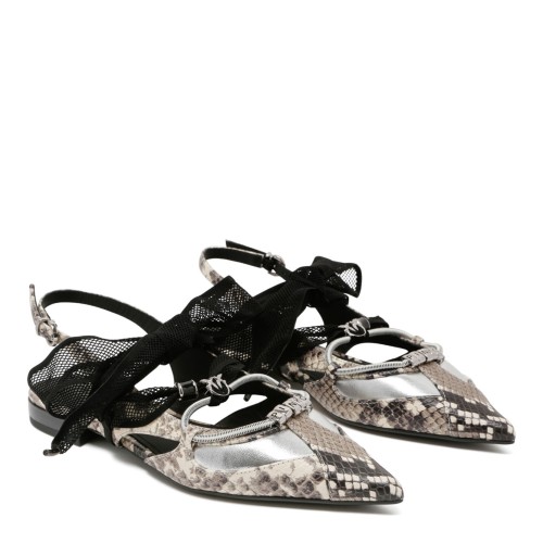 Printed Sling Back Shoes 2