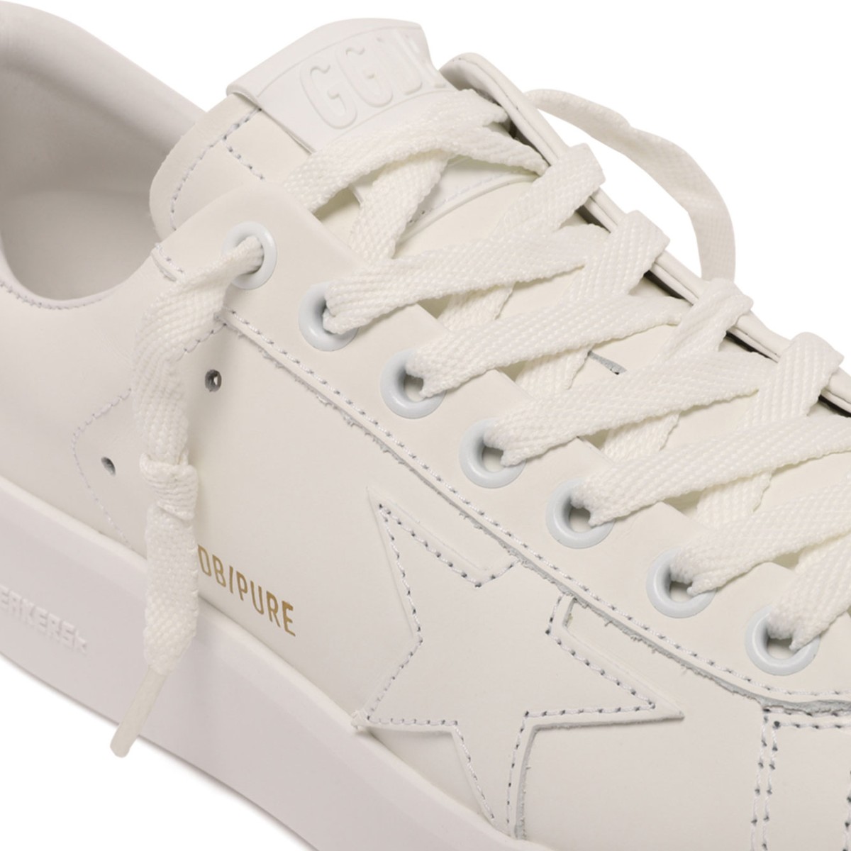 White Leather Purestar Sneakers