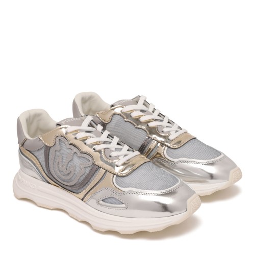 Metallic Runner Sneakers