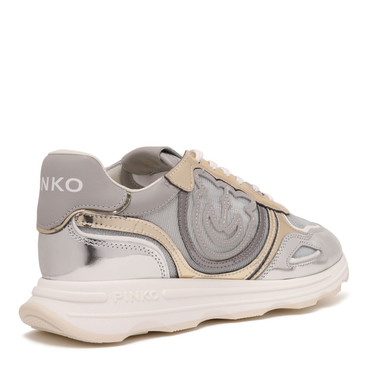 Metallic Runner Sneakers