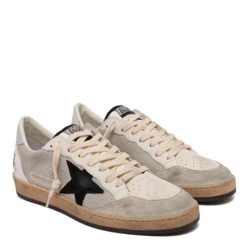 Ball Star Sneakers In Suede And Leather