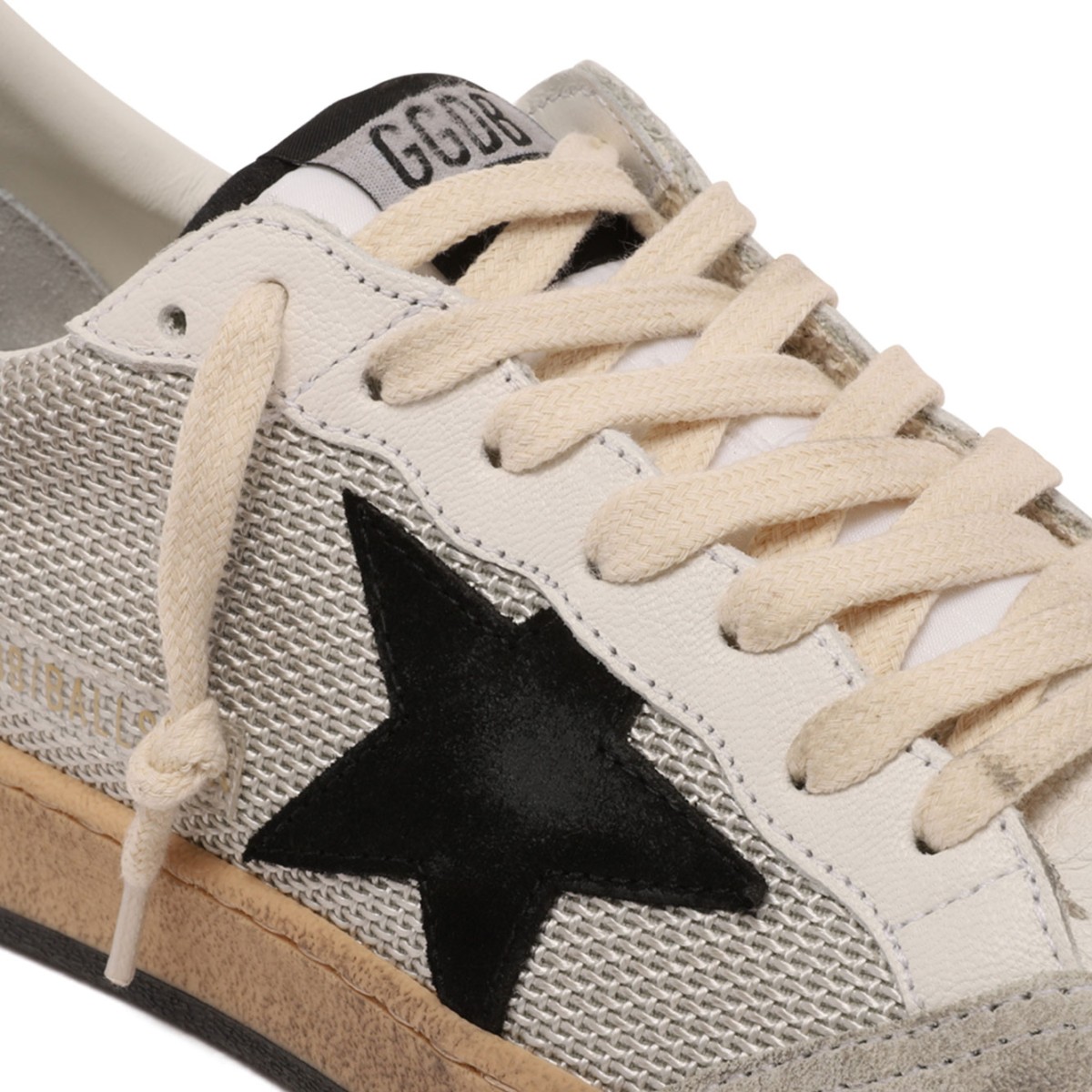 Ball Star Sneakers In Suede And Leather