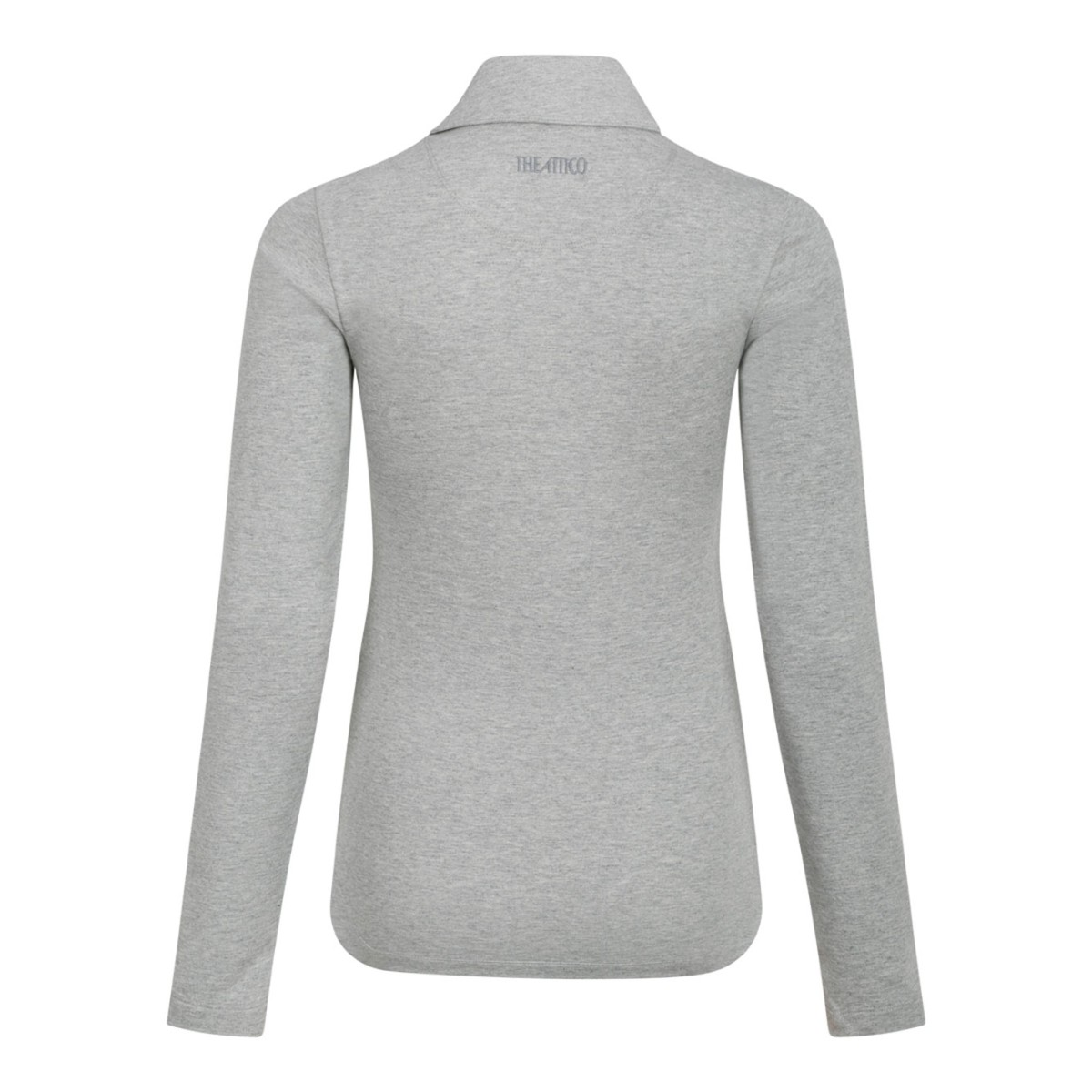 Melange Grey Lightweight American Fleece Top