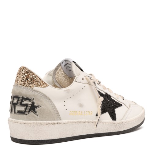 White and Multicolour Calfskin Ball Star