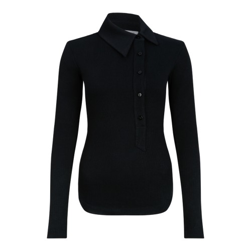 Black Lightweight American Fleece Top