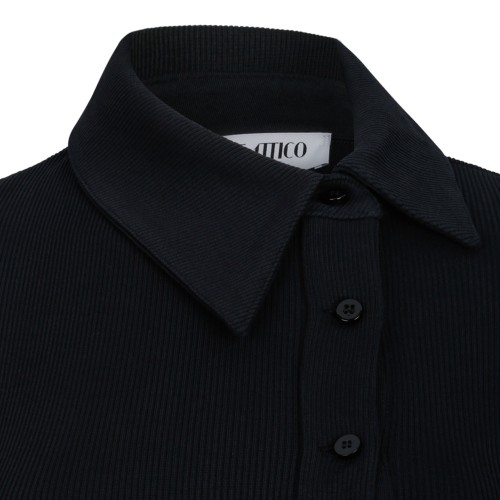 Black Lightweight American Fleece Top