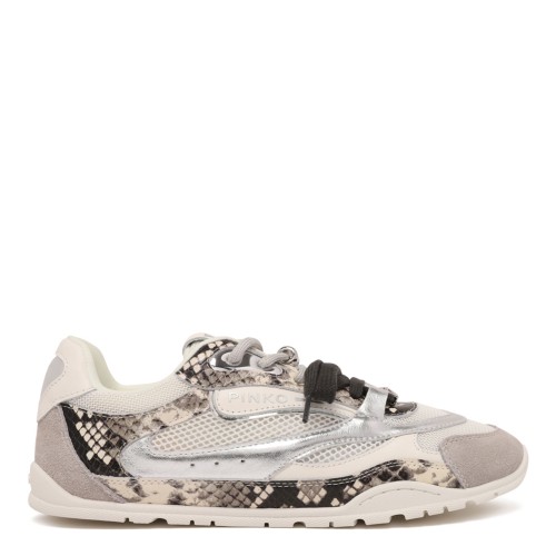 Yulia Sneakers In Mesh With Suede Inserts