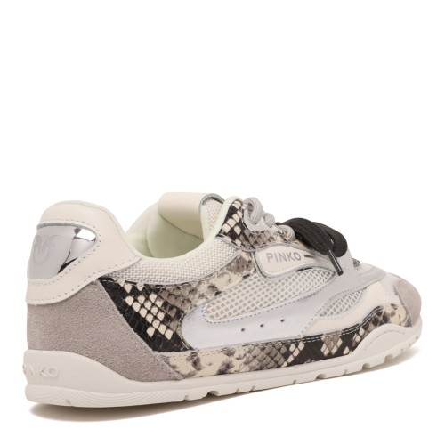 Yulia Sneakers In Mesh With Suede Inserts