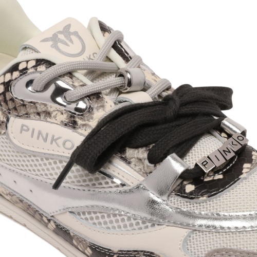 Yulia Sneakers In Mesh With Suede Inserts