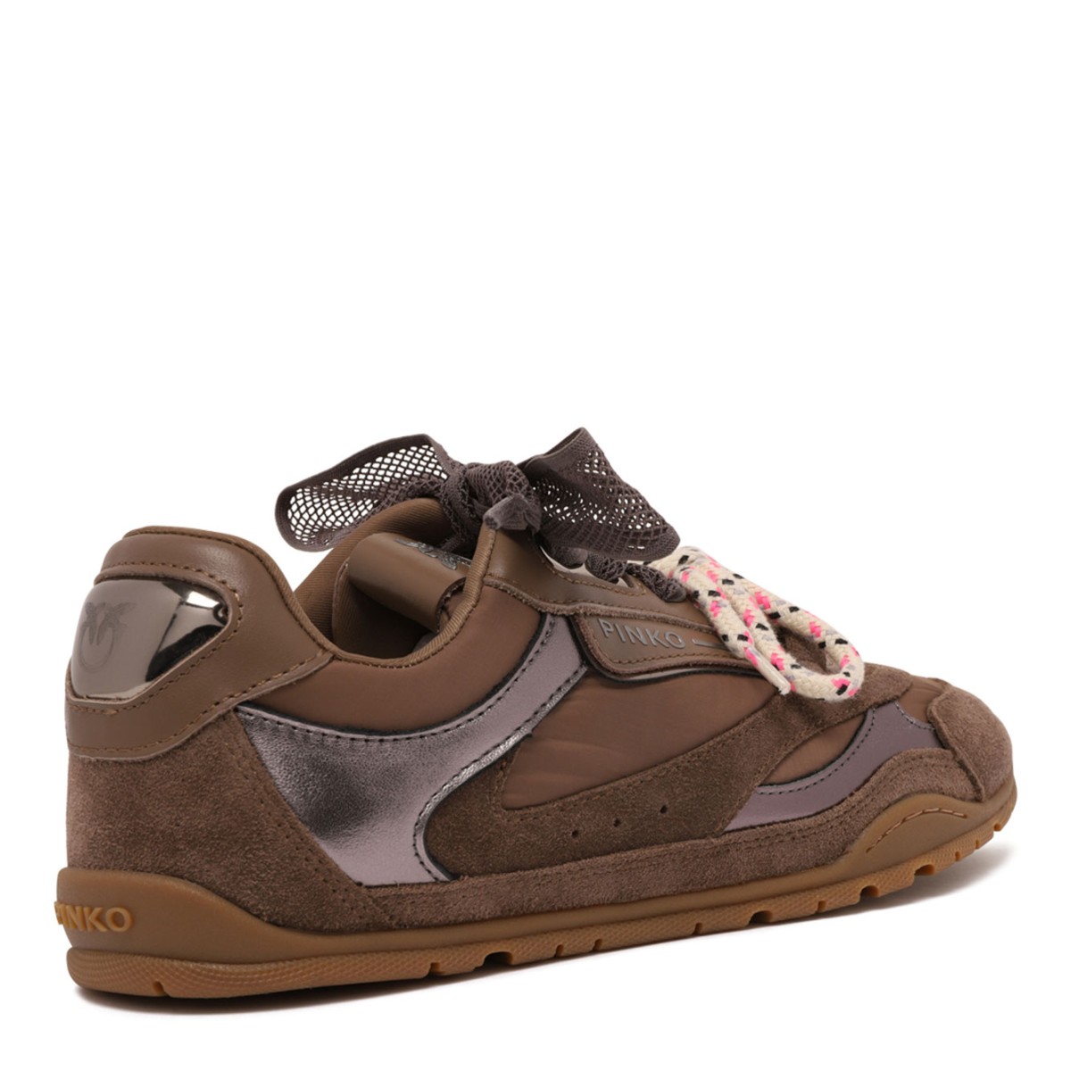 Yulia Sneakers In Mesh With Suede Inserts