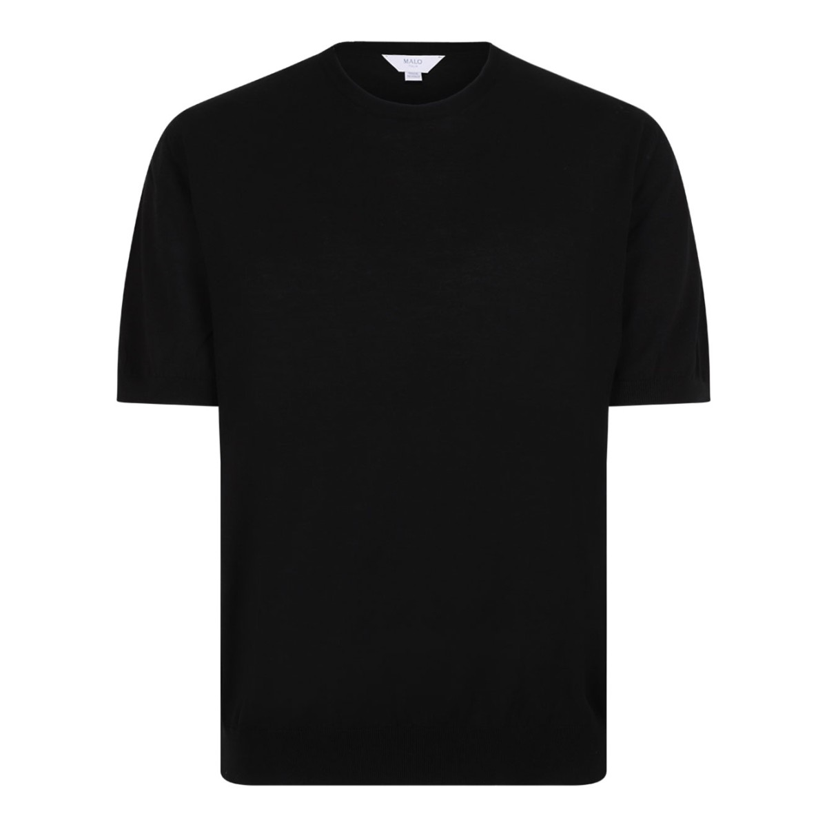 Black Knitwear T-Shirt