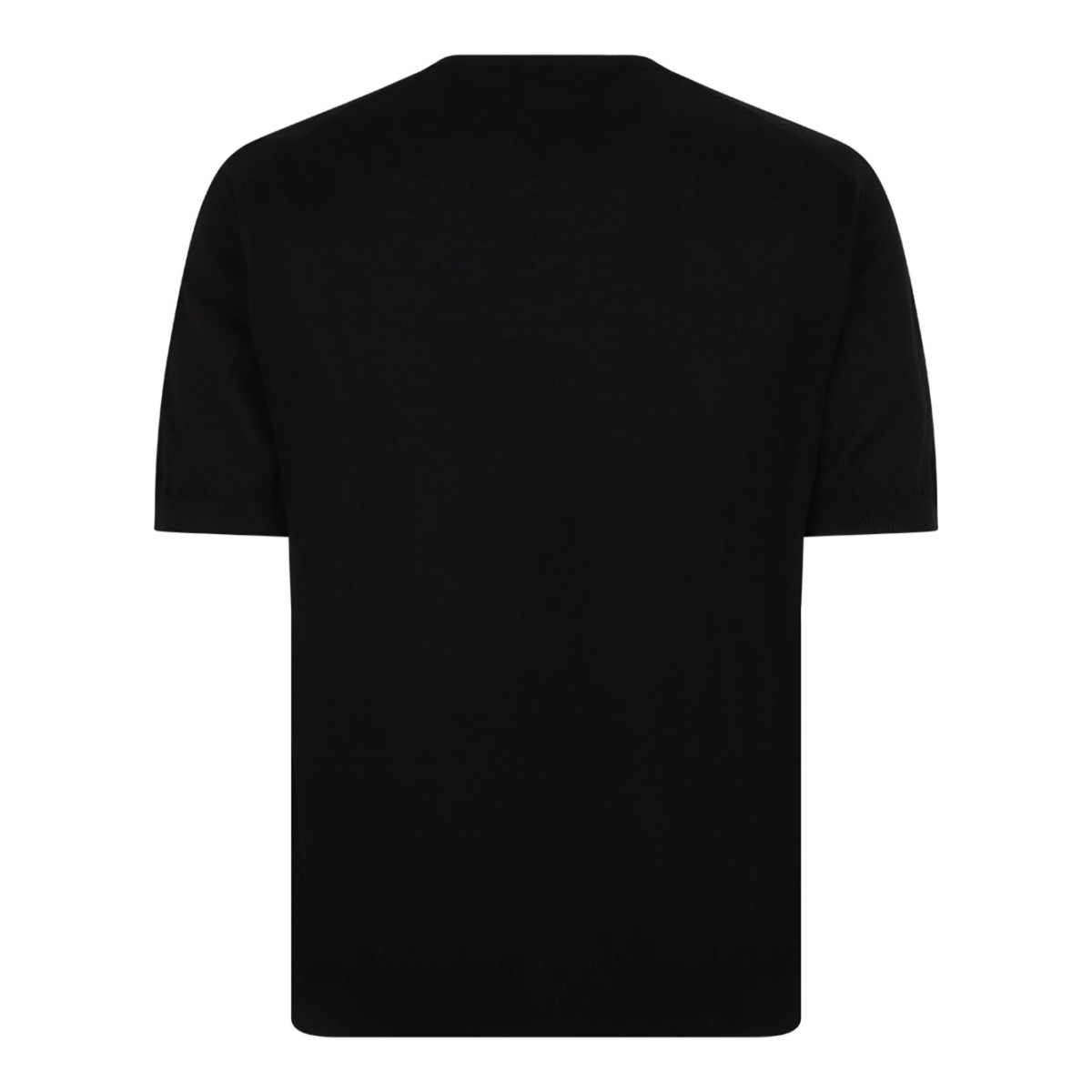 Black Knitwear T-Shirt